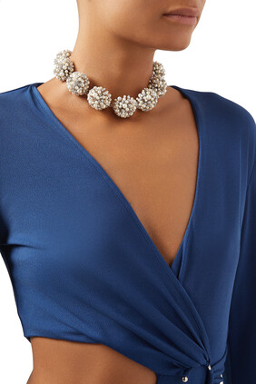 Cheers To That Statement Collar Necklace